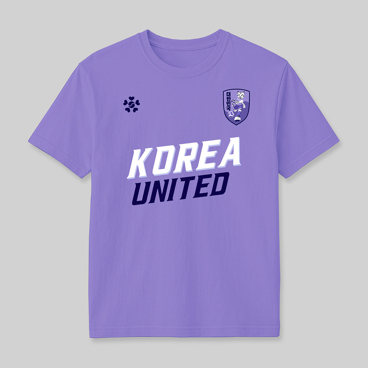 Korea United Tee Violet (CC1717 DTF)